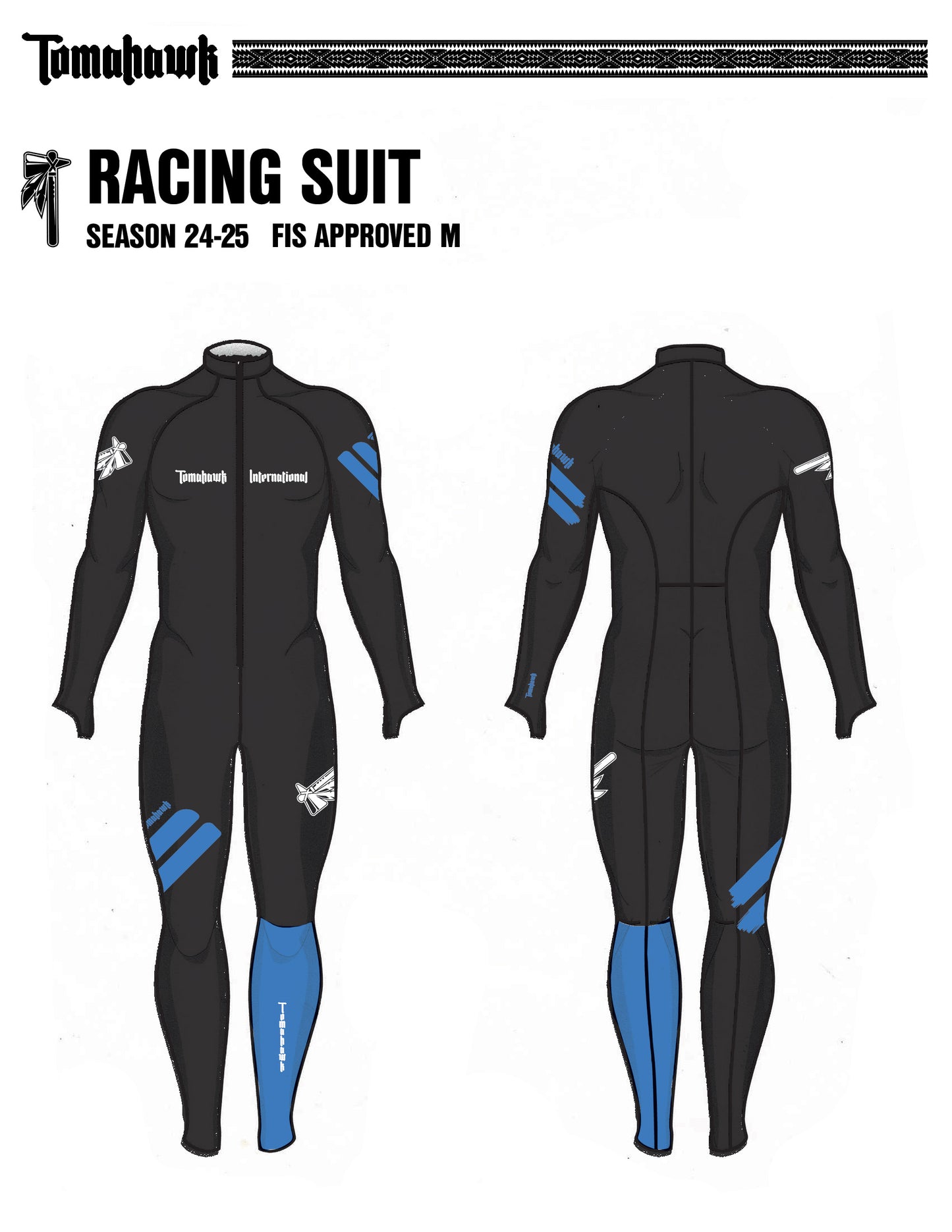 FIS SL, GS and SG Racing Suit (Men's)