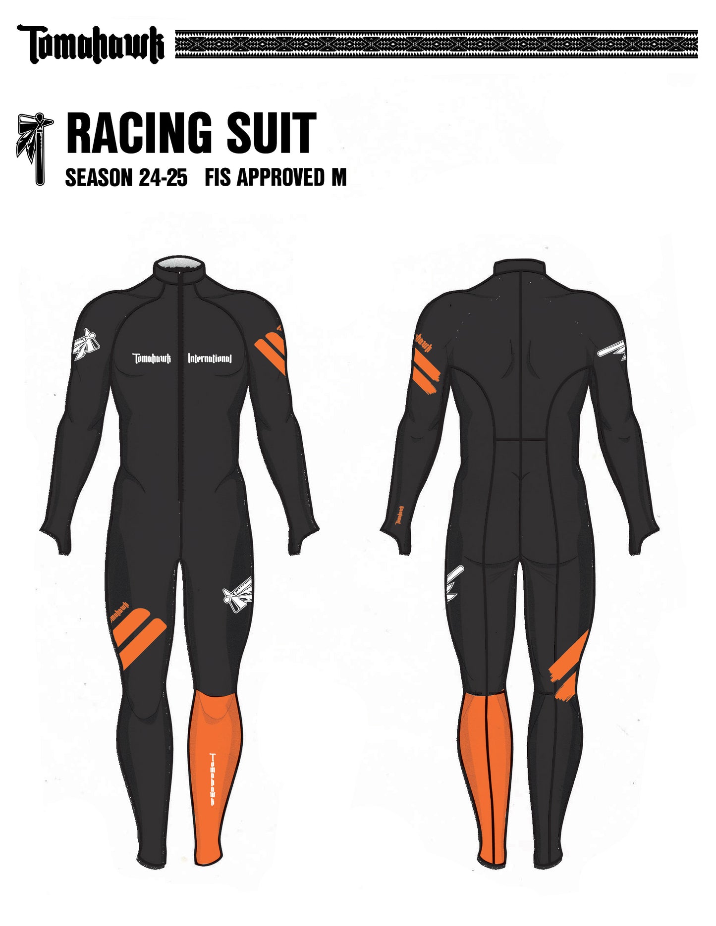 FIS SL, GS and SG Racing Suit (Men's)