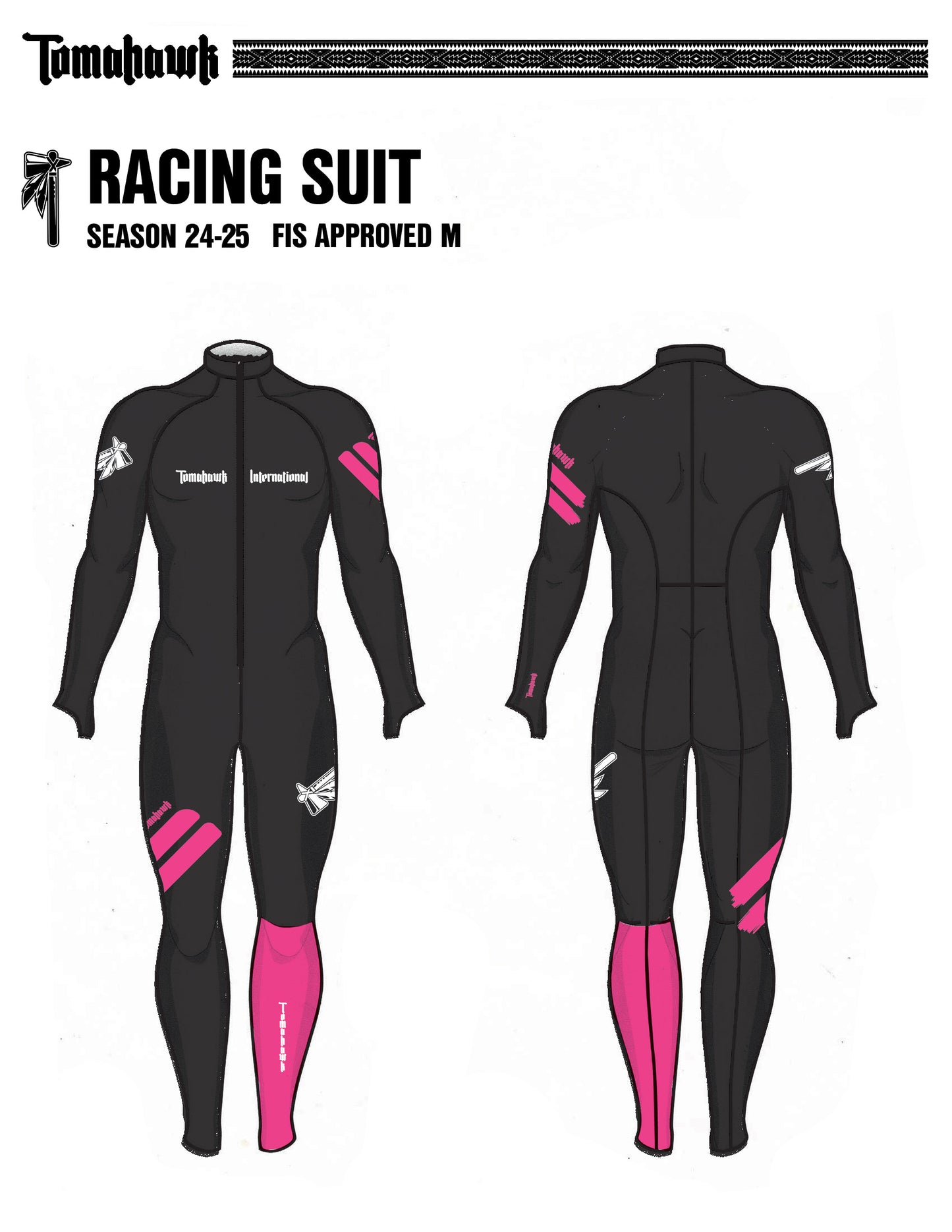 FIS SL, GS and SG Racing Suit (Men's)