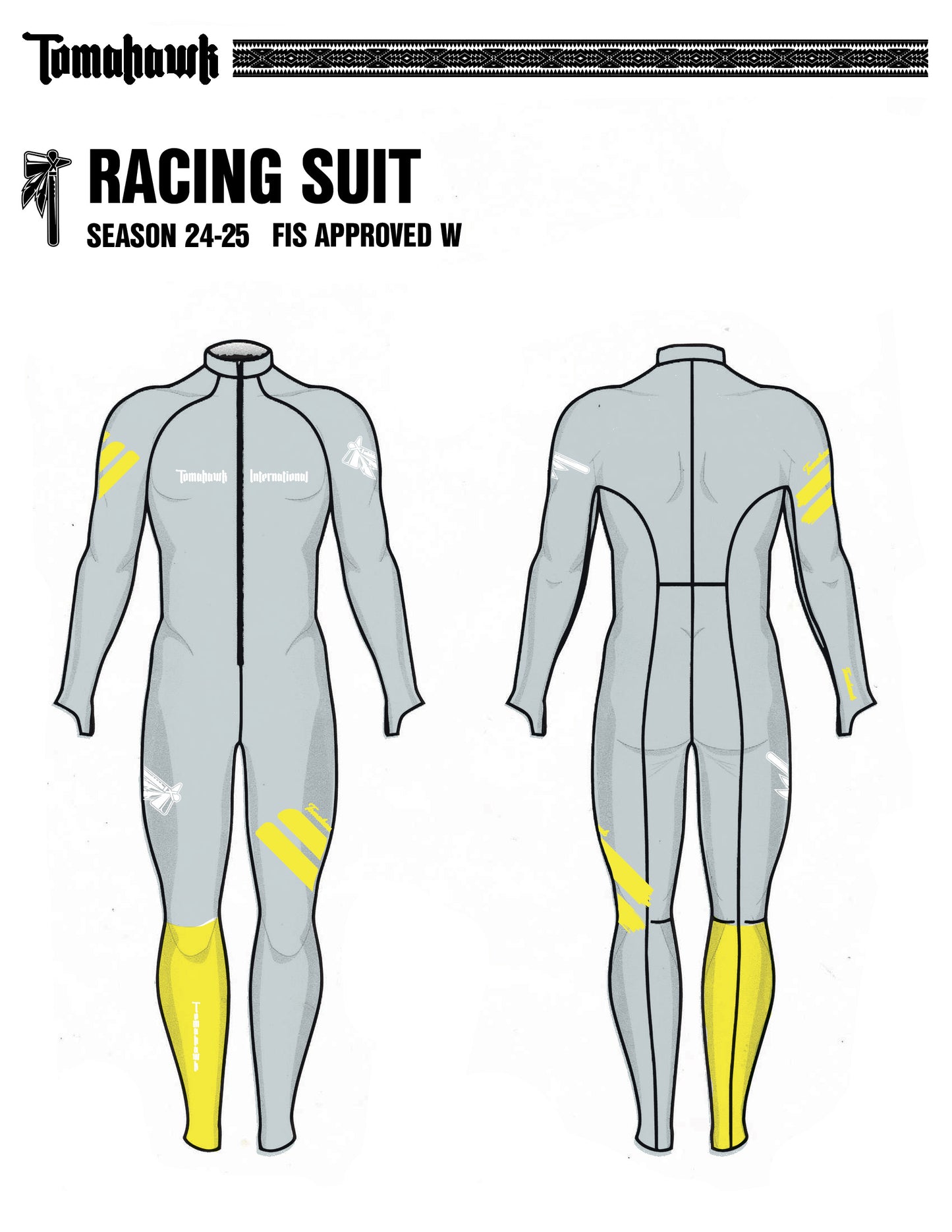 FIS SL, GS, SG Racing Suit (Women's)